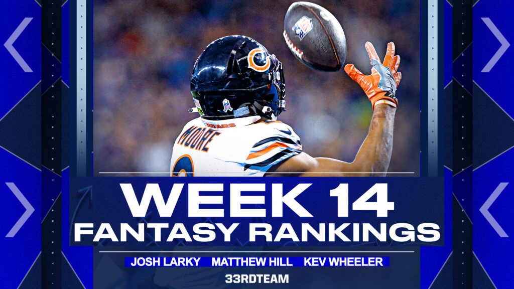 Week 14 Fantasy Rankings