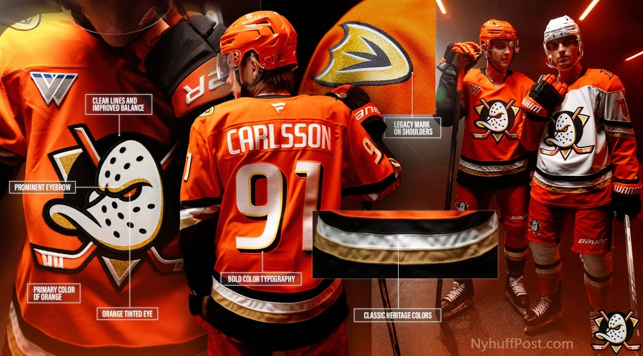 anaheim ducks jersey